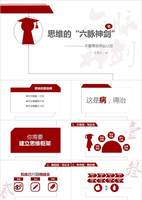 思维的六脉神剑PPT