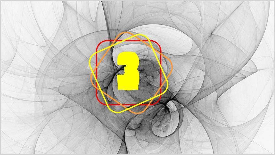 线框式倒计时PPT