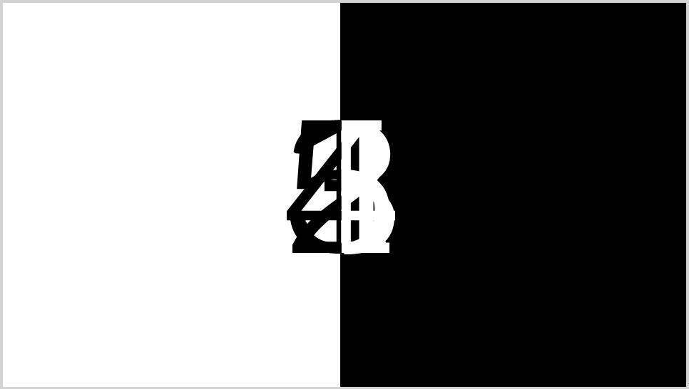 黑白扫描倒计时PPT