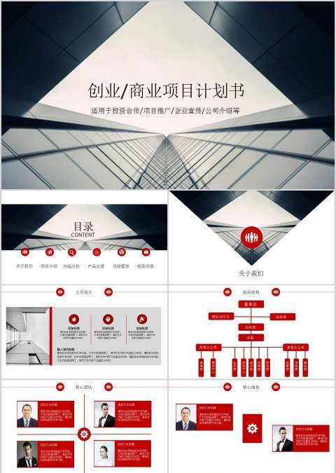 完整框架创业/商业项目计划书