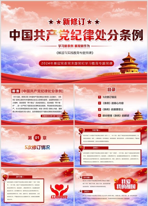 中国共产党纪律处分条例-解读与实践教育专题党课