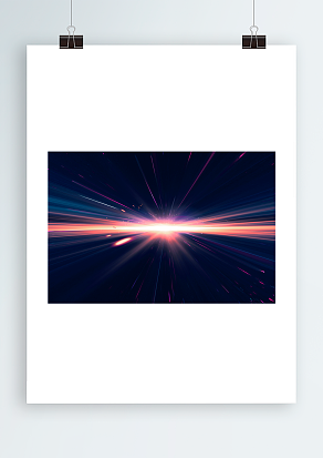 刺眼光线背景帷幕设计