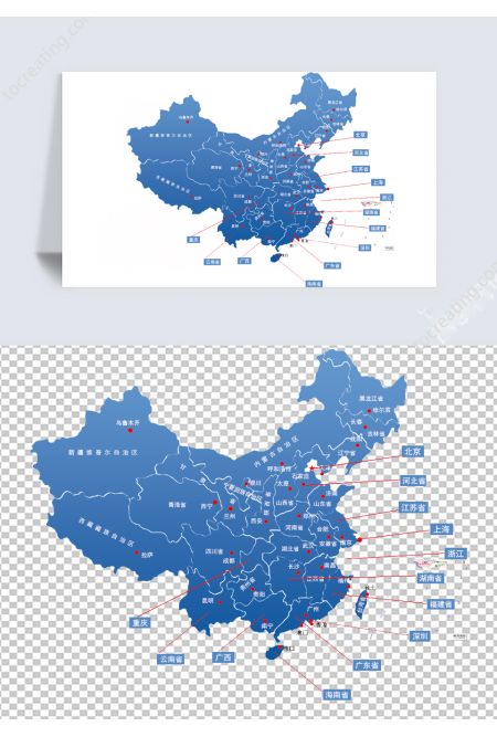 中国地图