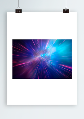 流光炫彩刺眼背景墙