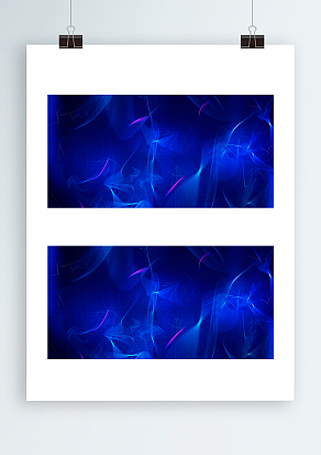 简约深蓝色背景帷幕