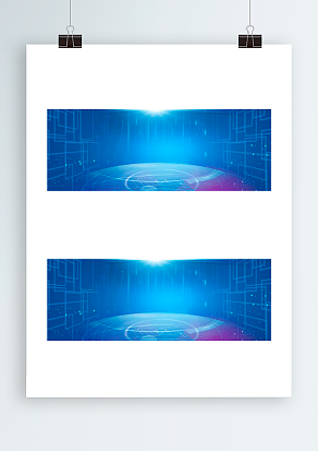 简约唯美扁平背景帷幕