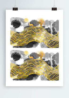 唯美简约背景帷幕 唯美清新