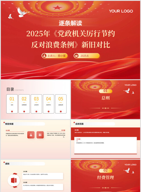 2025年《党政机关厉行节约反对浪费条例》新旧对比