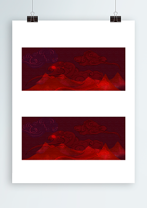 红色主题背景设计样式