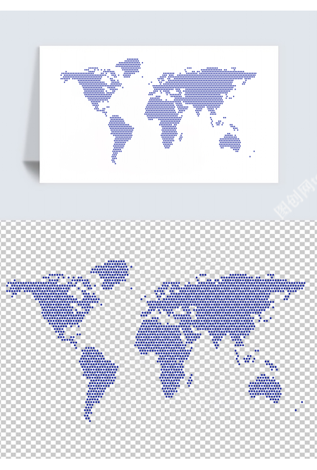 矢量波点地图