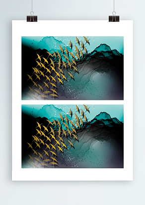 背景墙设计唯美图