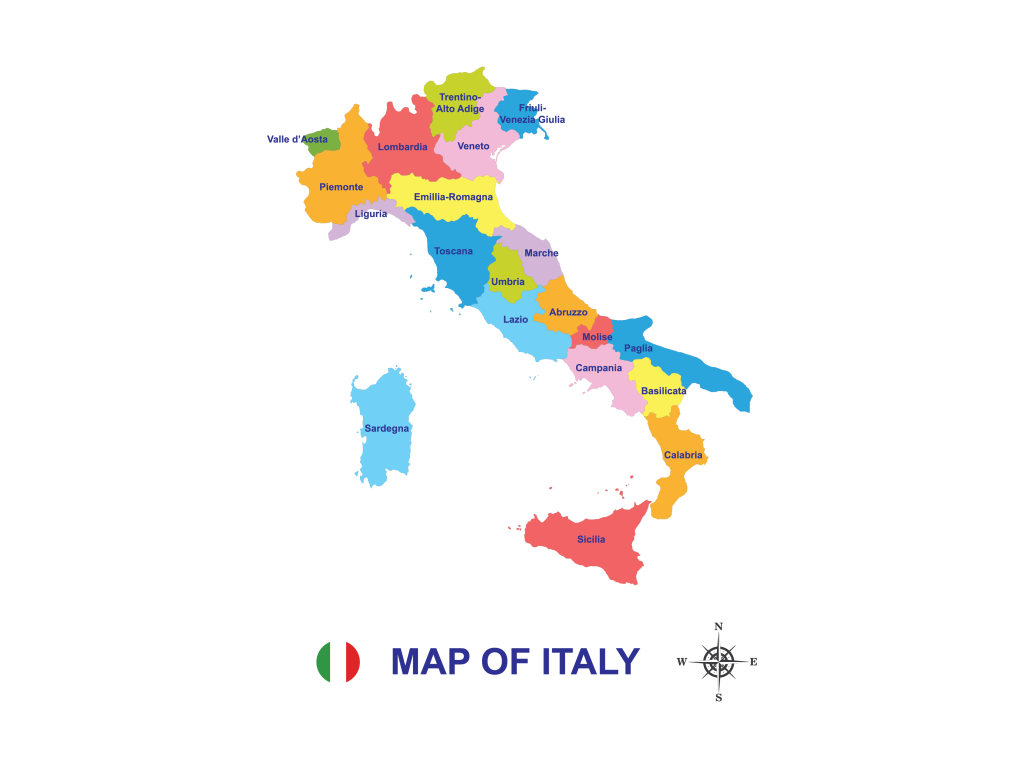 意大利地形图_意大利地图查询