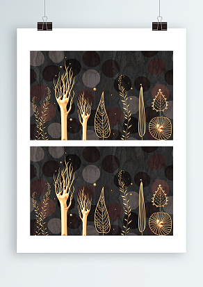 百变形状创意背景墙