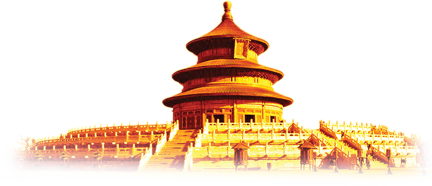 金色天坛国庆党建png图片