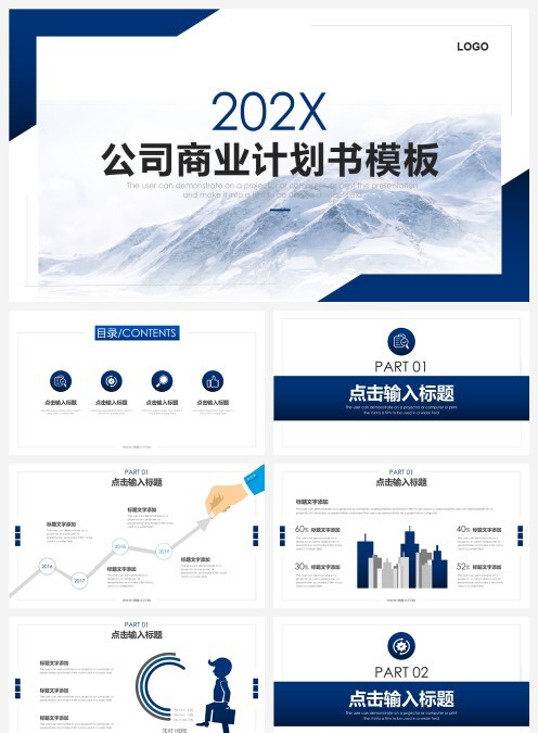 202x公司商业计划书模板PPT
